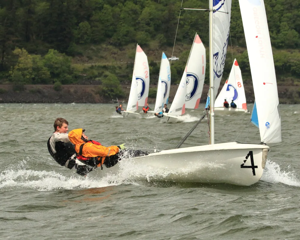 High-school sailors at the Oregon Cup Regatta, Saturday May 7, 2022 (photo 3)
