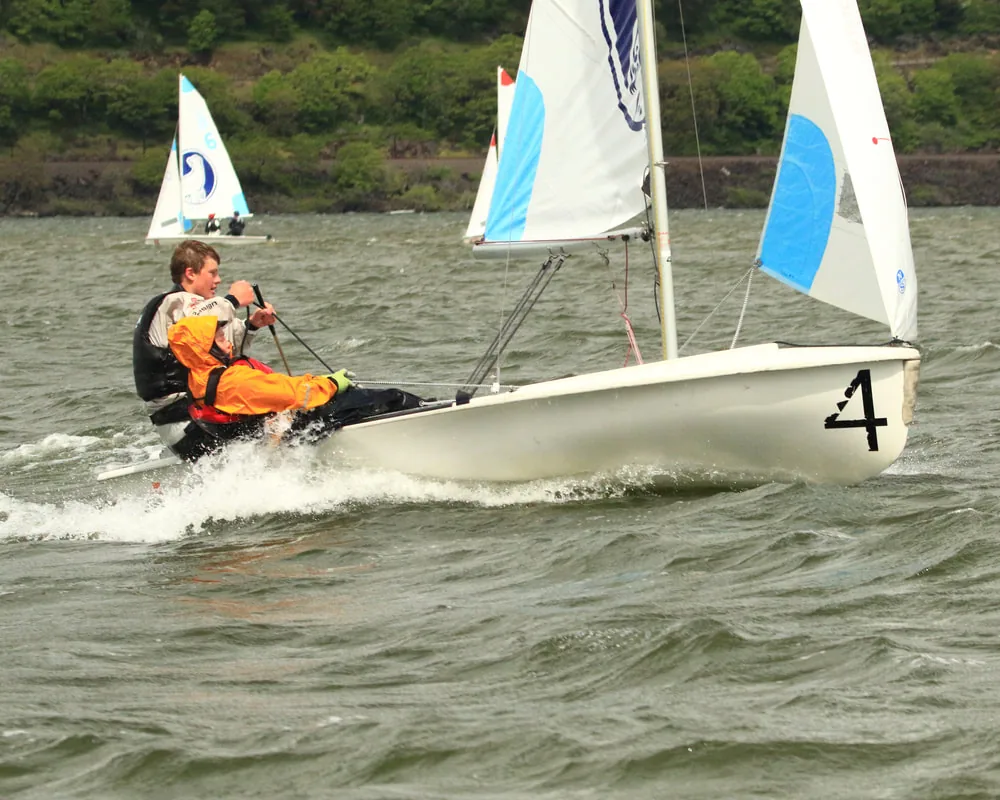High-school sailors at the Oregon Cup Regatta, Saturday May 7, 2022 (photo 4)