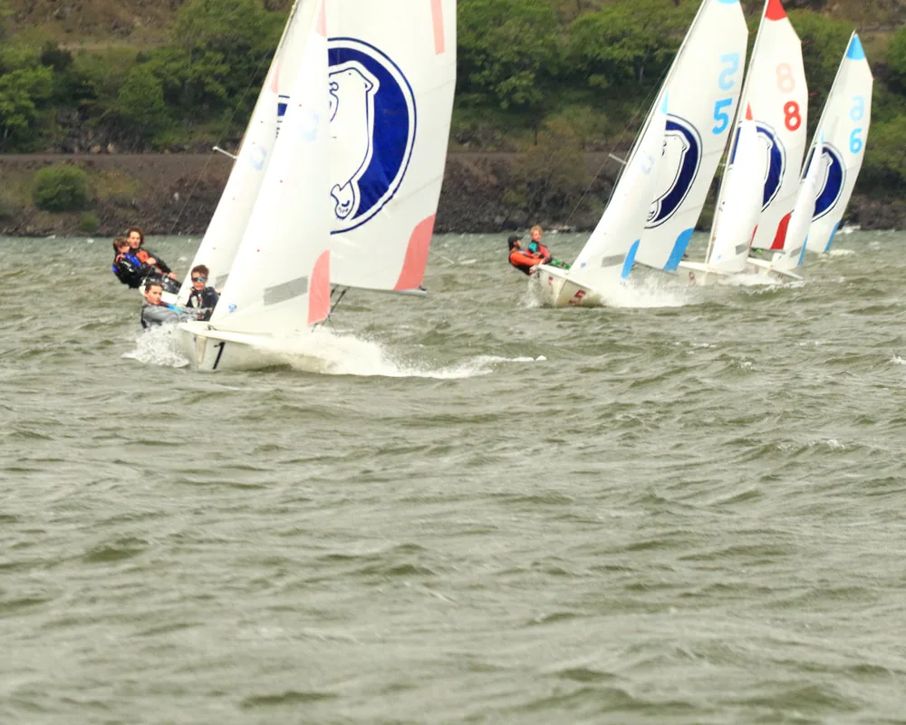 High-school sailors at the Oregon Cup Regatta, Saturday May 7, 2022 (photo 6)