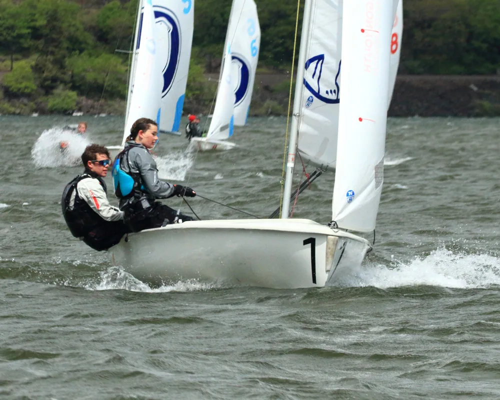 High-school sailors at the Oregon Cup Regatta, Saturday May 7, 2022 (photo 7)