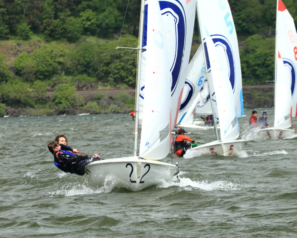 High-school sailors at the Oregon Cup Regatta, Saturday May 7, 2022 (photo 8)