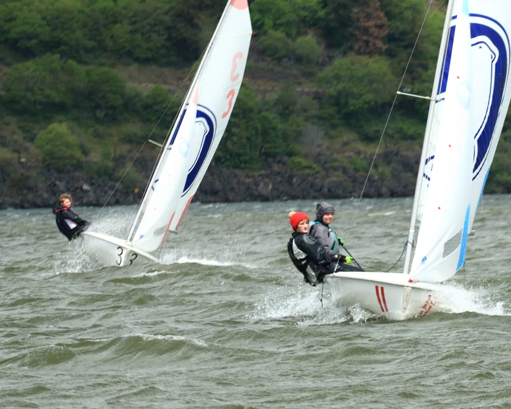 High-school sailors at the Oregon Cup Regatta, Saturday May 7, 2022 (photo 10)