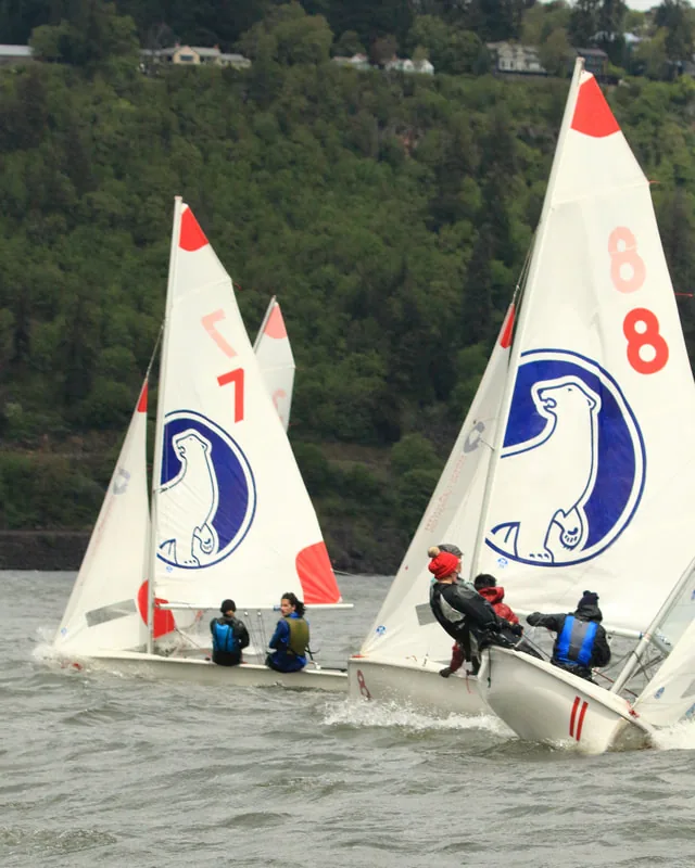 High-school sailors at the Oregon Cup Regatta, Saturday May 7, 2022 (photo 11)