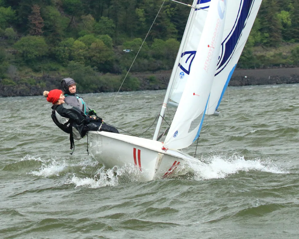 High-school sailors at the Oregon Cup Regatta, Saturday May 7, 2022 (photo 12)