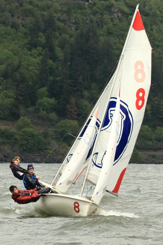 High-school sailors at the Oregon Cup Regatta, Saturday May 7, 2022 (photo 14)
