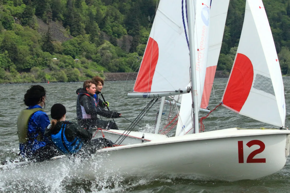 High-school sailors at the Oregon Cup Regatta, Saturday May 7, 2022 (photo 18)
