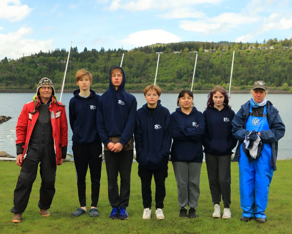 High-school sailors at the Oregon Cup Regatta, Saturday May 7, 2022 (photo 30)