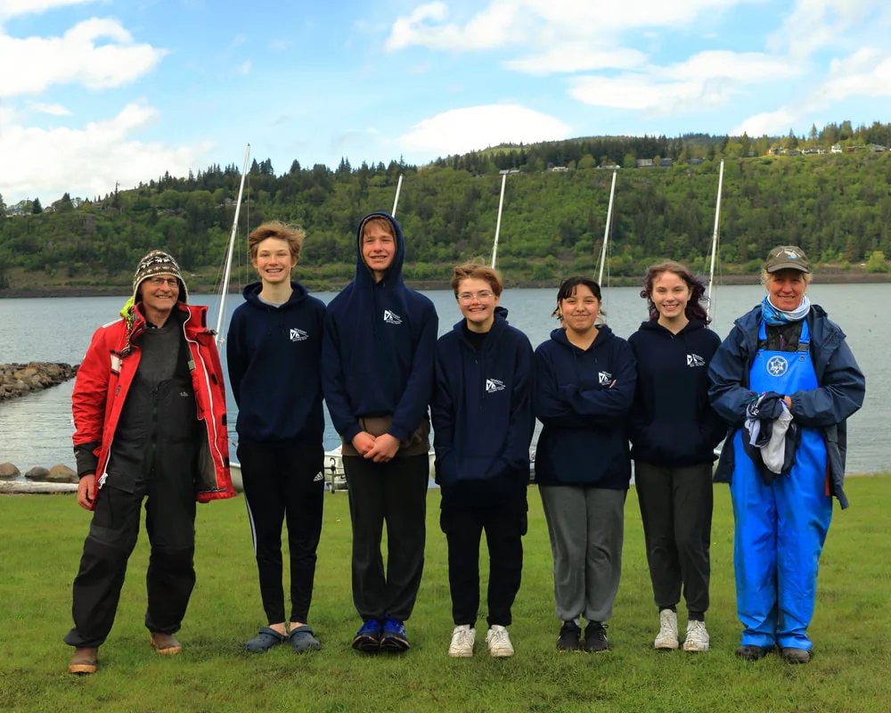High-school sailors at the Oregon Cup Regatta, Saturday May 7, 2022 (photo 31)