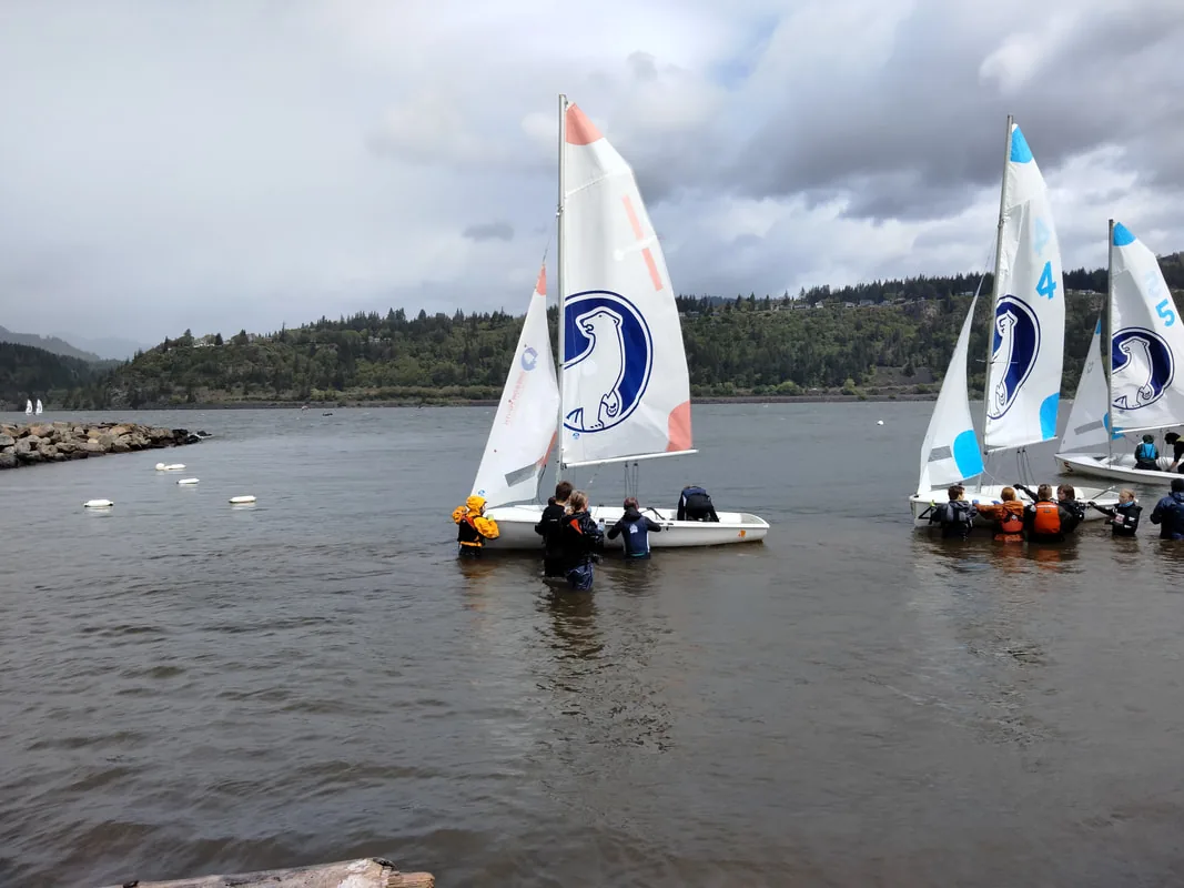 High-school sailors at the Oregon Cup Regatta, Saturday May 7, 2022 (photo 35)